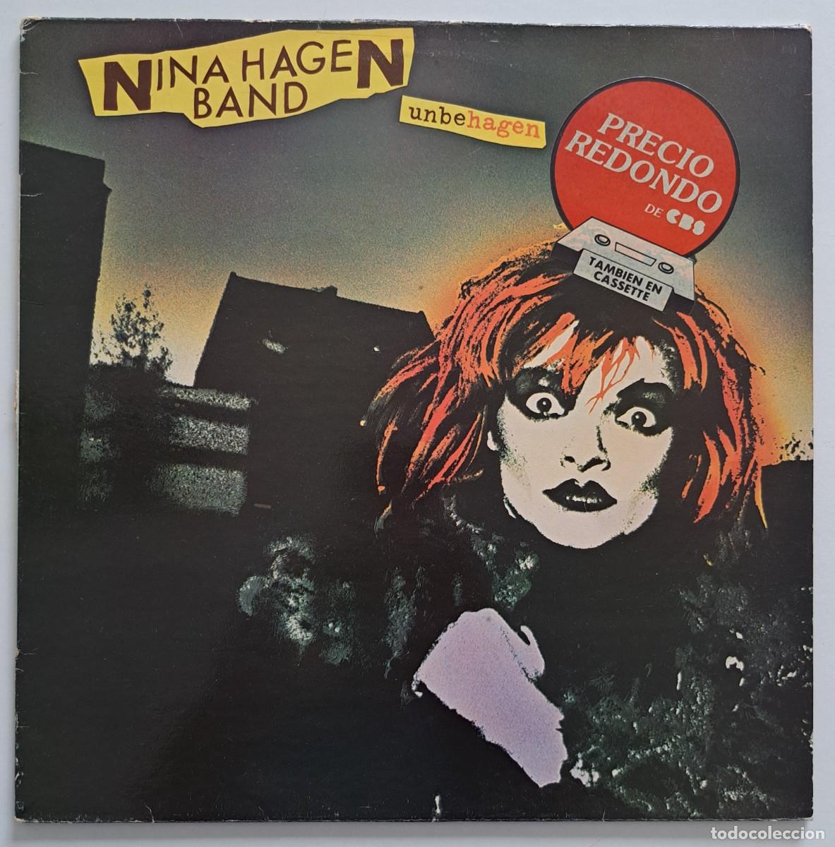 Discos de vinilo: NINA HAGEN BAND - UNBEHAGEN - CBS &ndash; CBS 32351 - SPAIN 1983