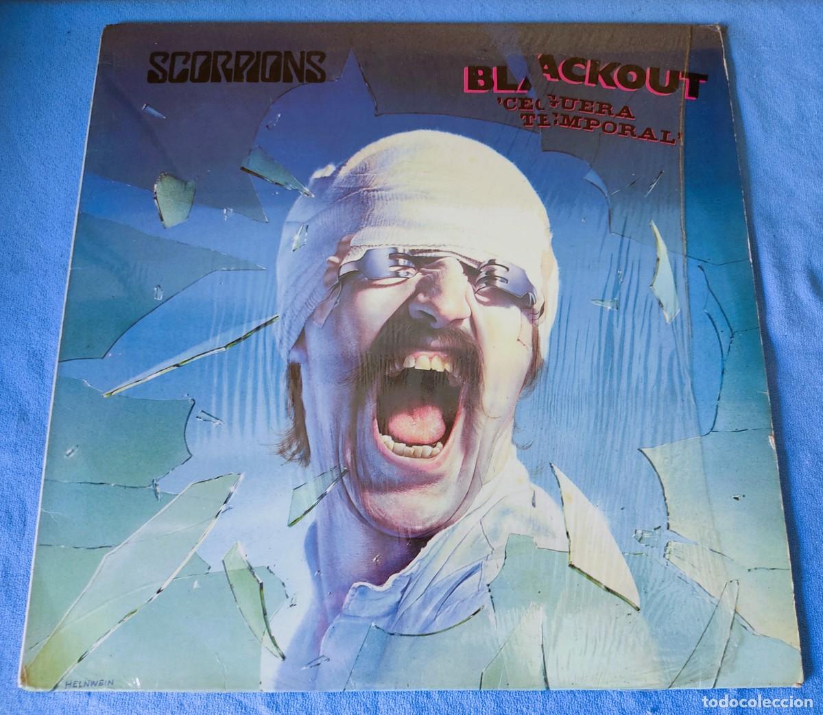 Discos de vinilo: SCORPIONS BLACKOUT CEGUERA TEMPORAL