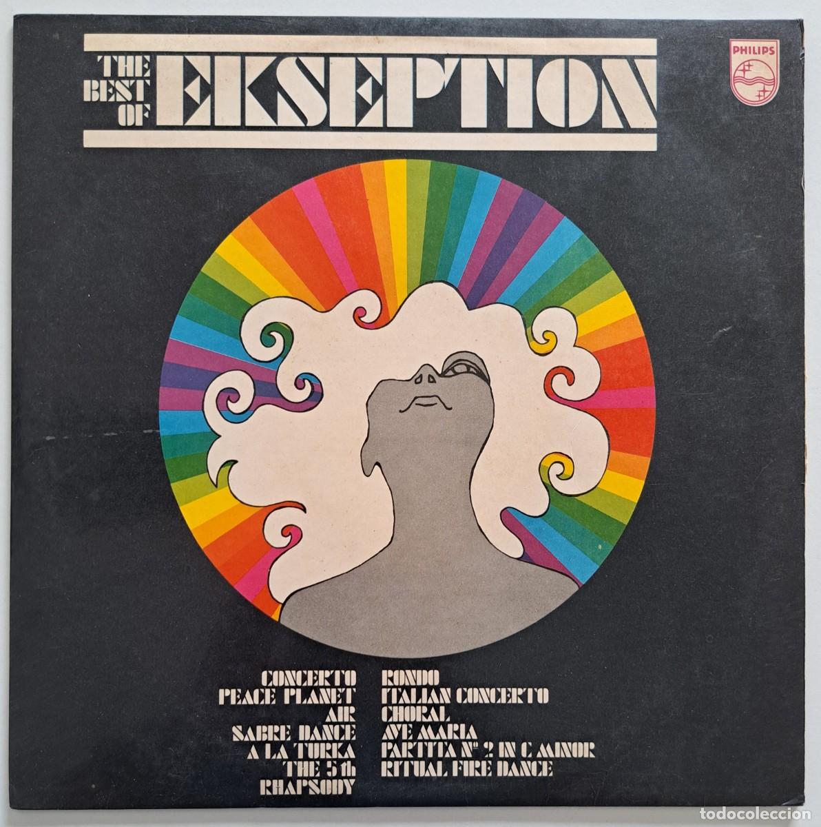 Discos de vinilo: EKSEPTION - THE BEST OF EKSEPTION - Philips &ndash; 6423 057 - BRAZIL 1973