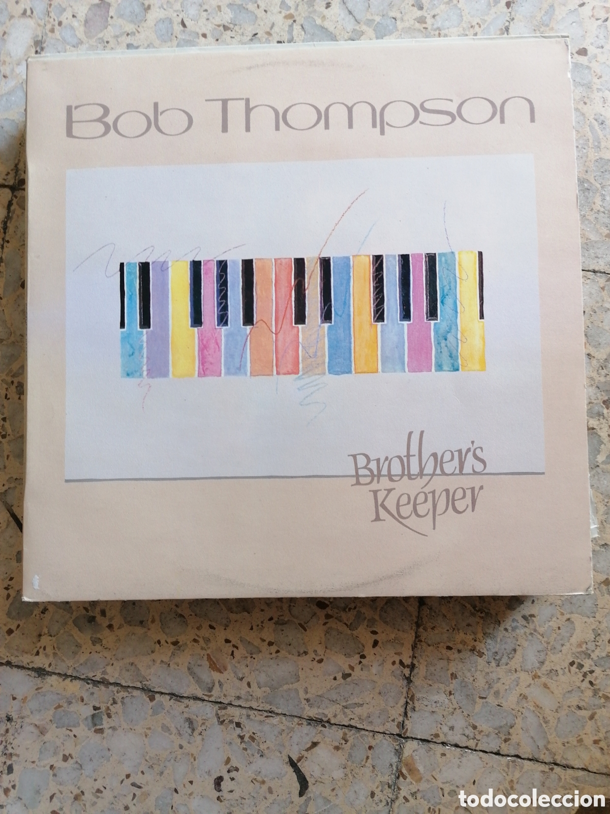 Discos de vinilo: LP BOB THOMPSON BROTHER&acute;S KEEPER 1987 ESPA&Ntilde;A