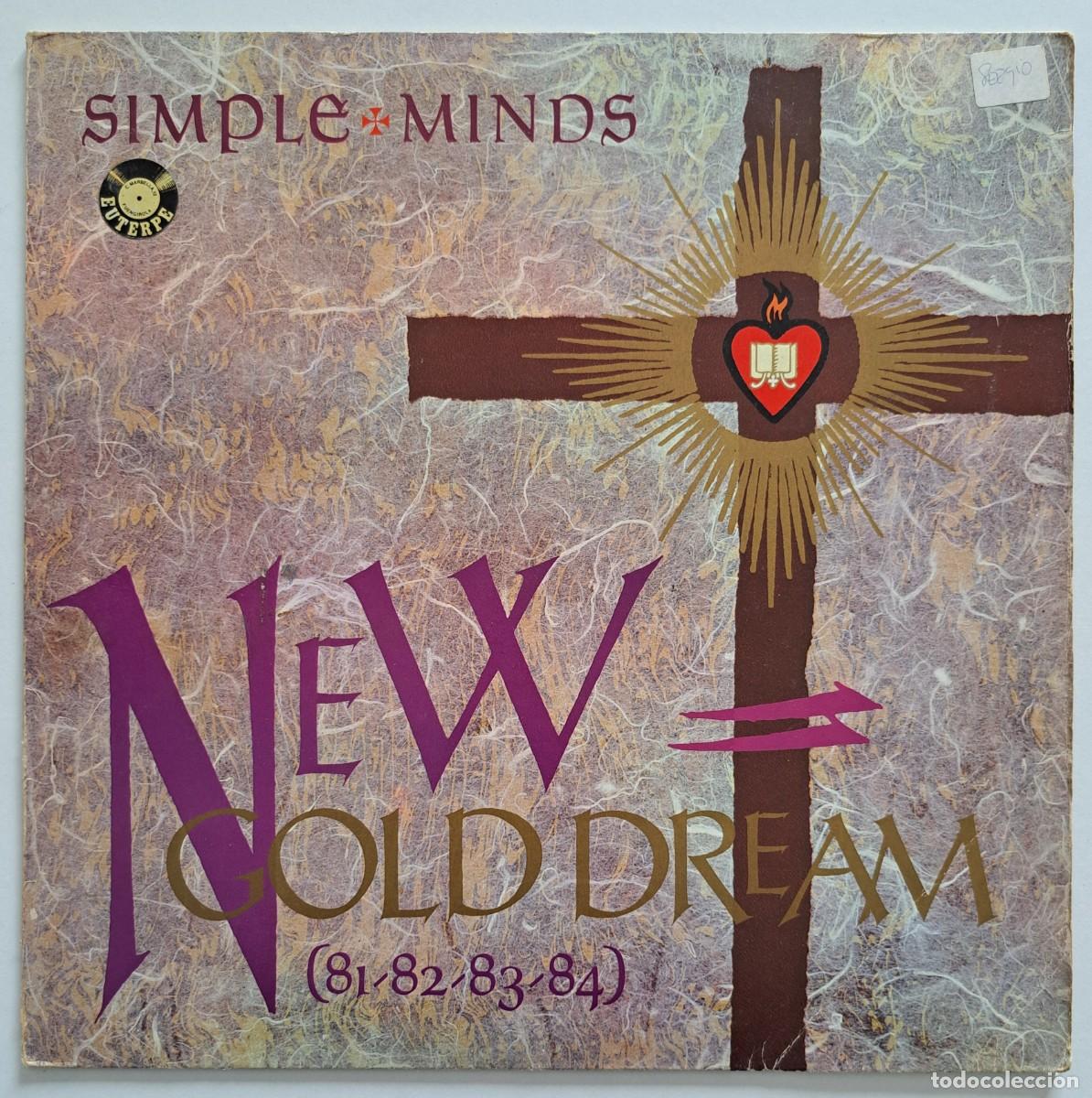 Discos de vinilo: SIMPLE MINDS - NEW GOLD DREAM (81-82-83-84) - Virgin &ndash; I-204-592 - SPAIN 1982