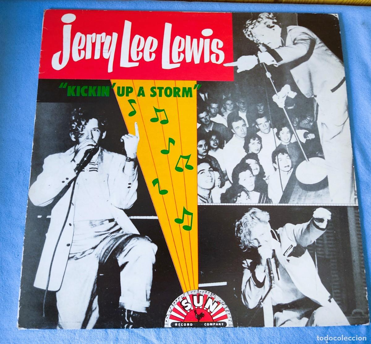 Discos de vinilo: DISCO LP JERRY LEE LEWIS KICKIN UP A STORM
