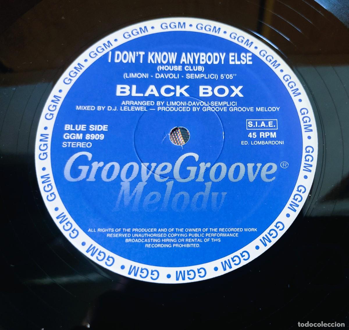 Discos de vinilo: DISCO BLACK BOX I DONT KNOW ANYBODY ELSE - Foto 4