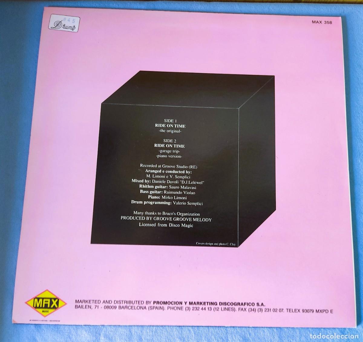 Discos de vinilo: DISCO BLACK BOX RIDE ON TIME - Foto 2