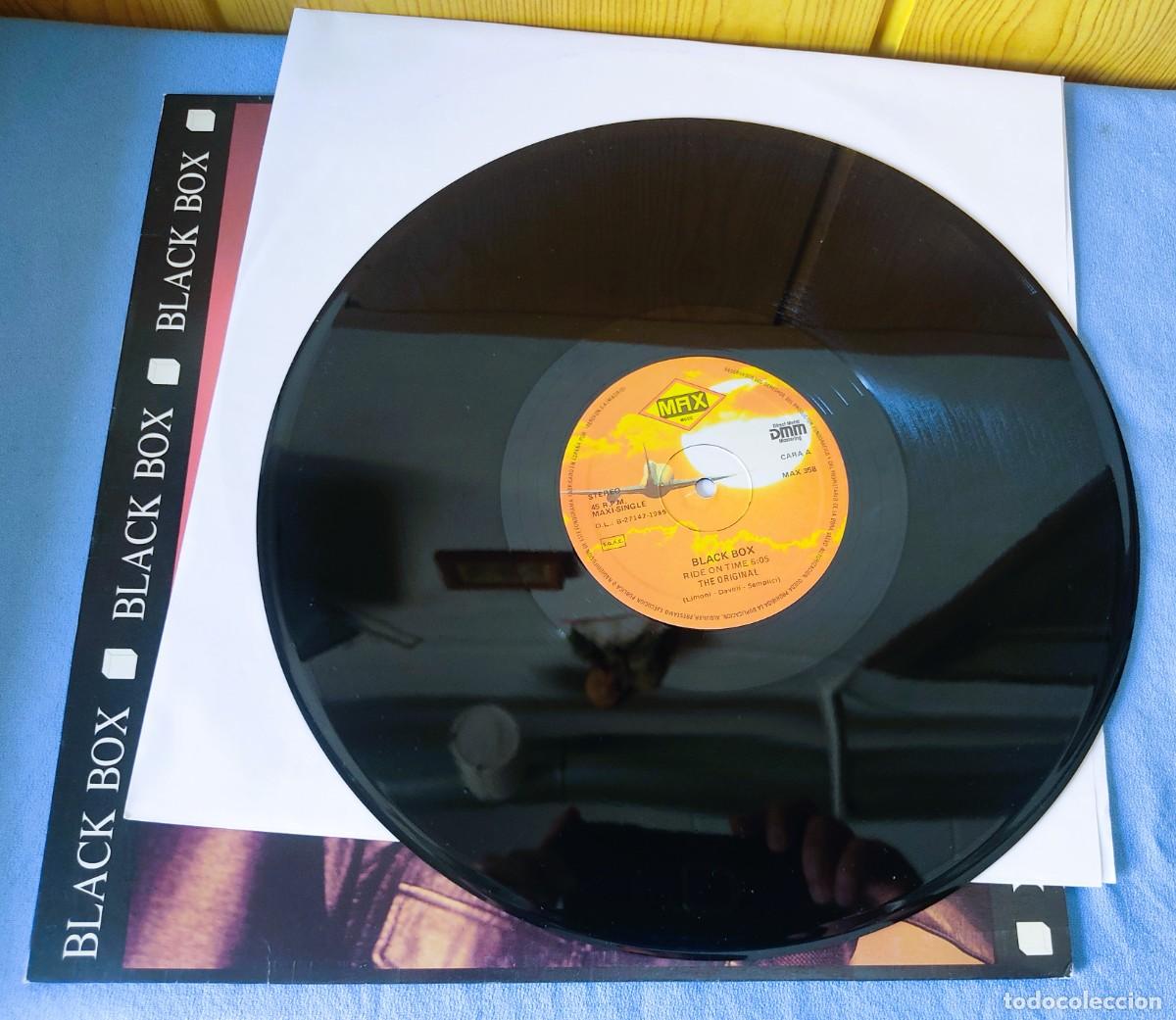 Discos de vinilo: DISCO BLACK BOX RIDE ON TIME - Foto 3