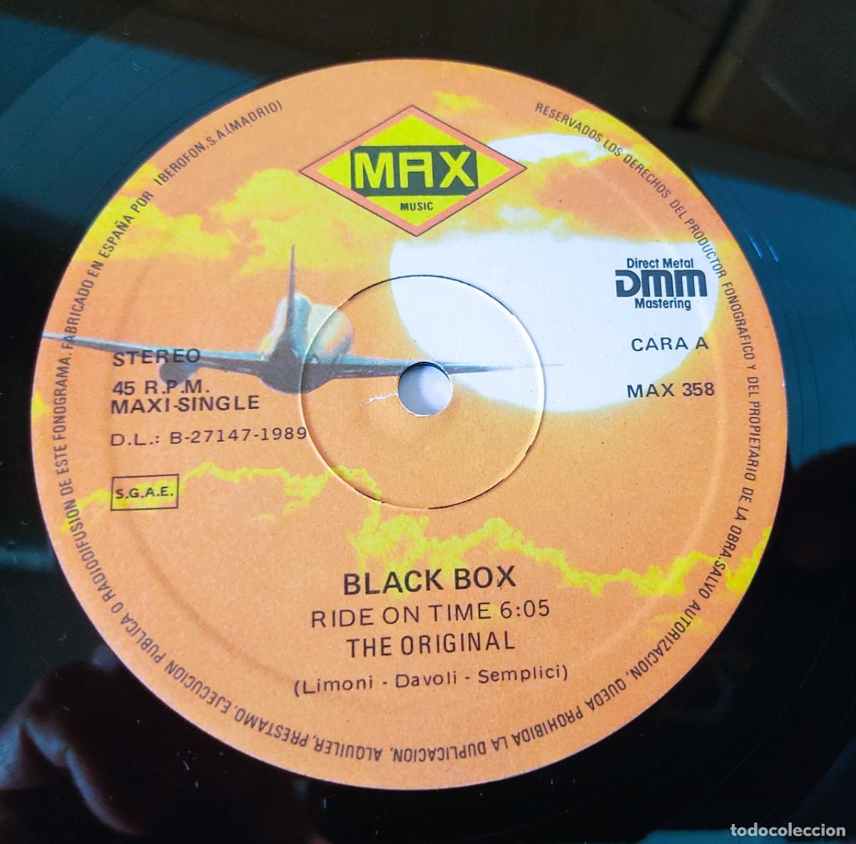 Discos de vinilo: DISCO BLACK BOX RIDE ON TIME - Foto 4