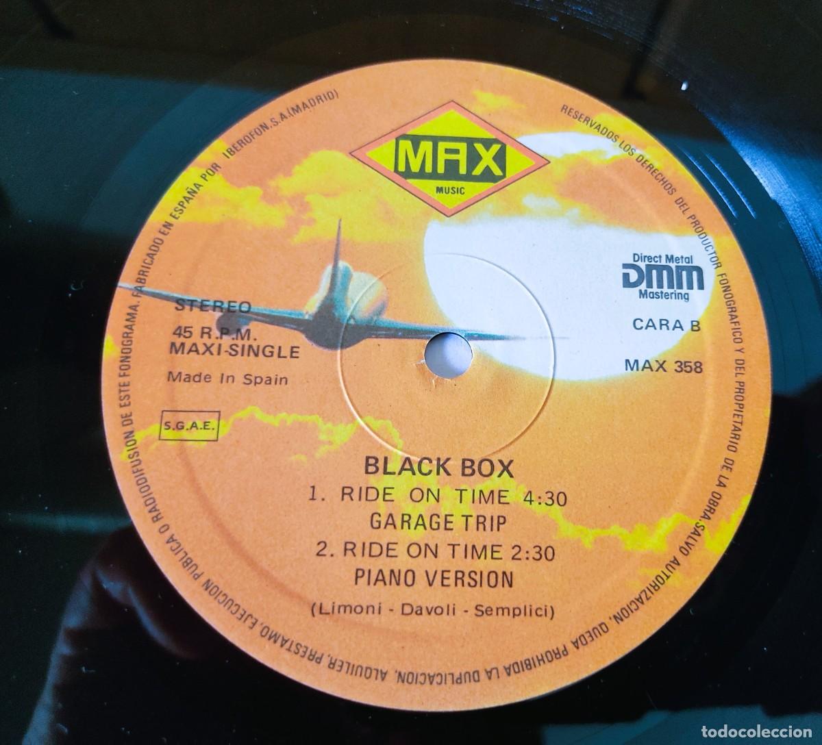 Discos de vinilo: DISCO BLACK BOX RIDE ON TIME - Foto 6
