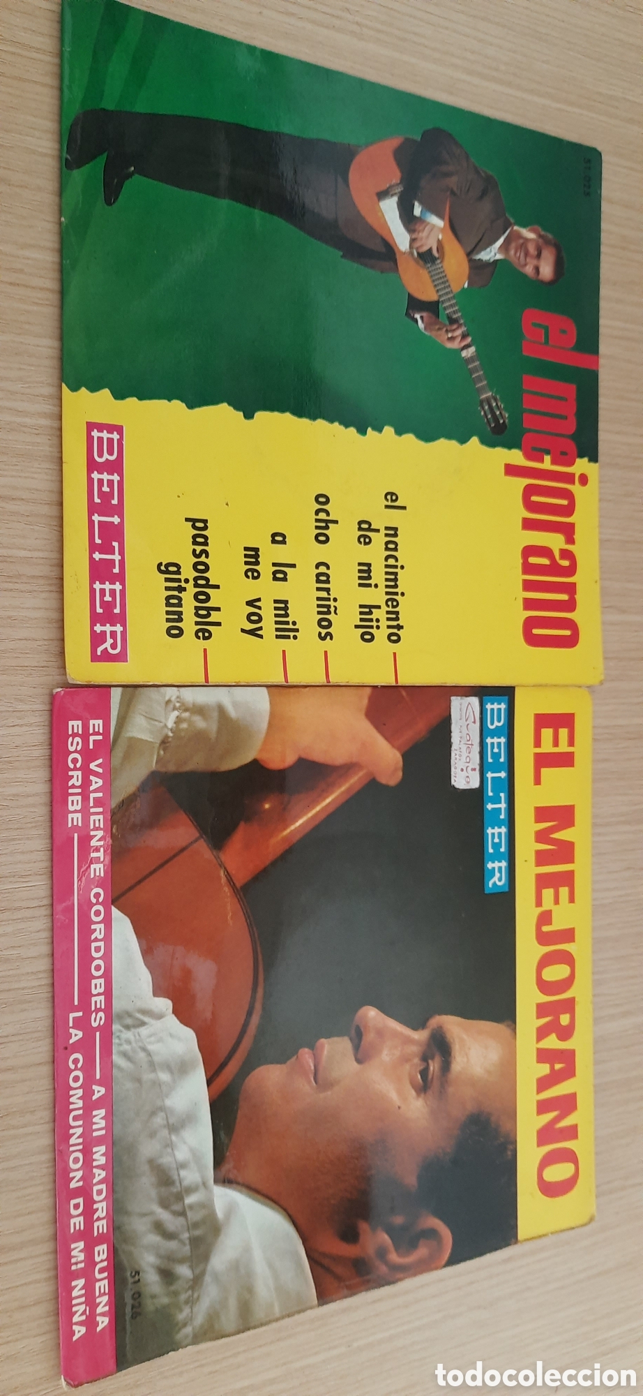 Vinyl records: El mejorado el nacimiento de mi hijo y el valiente cordobes