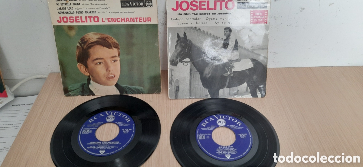 Discos de vinilo: DOS DISCOS DE JOSELITOedic francesa