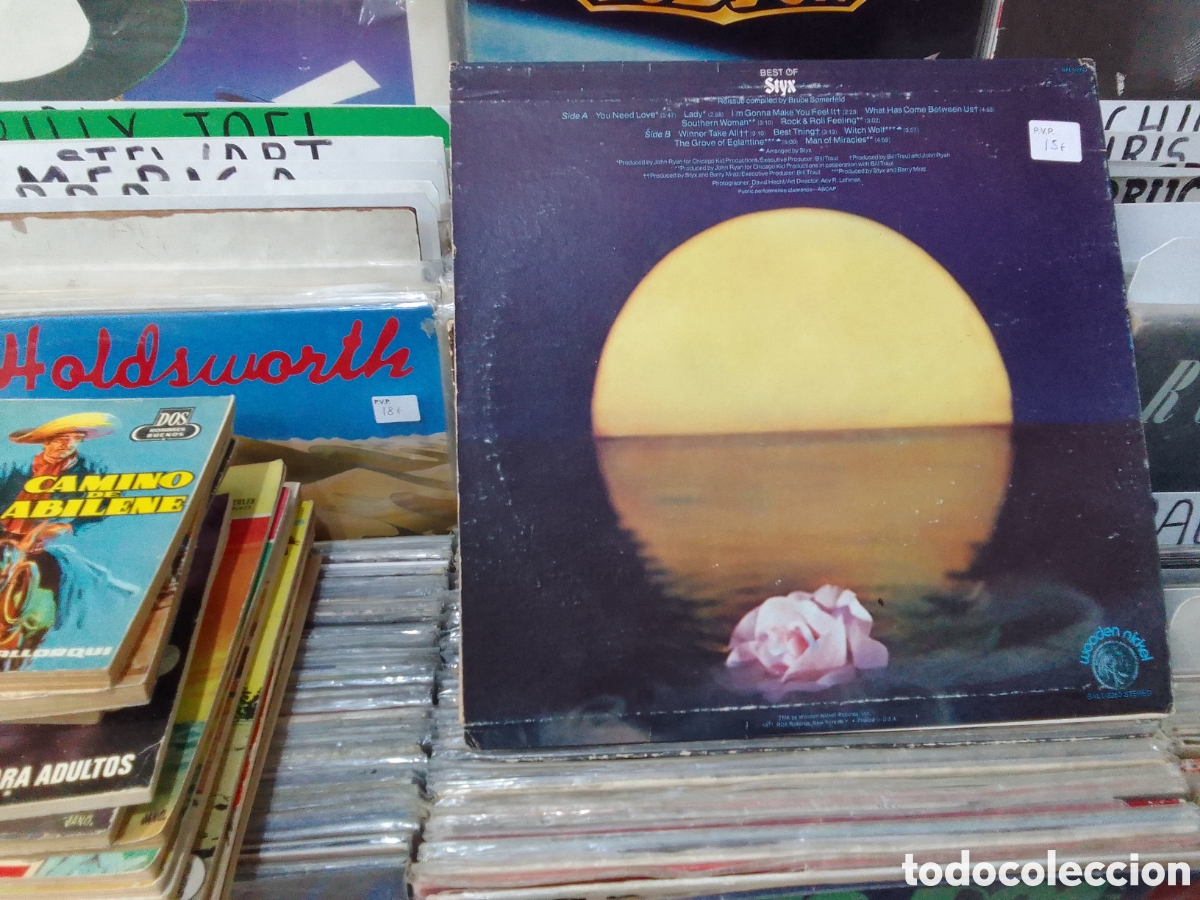 Discos de vinilo: Best of Styx,exitos lp - Foto 2
