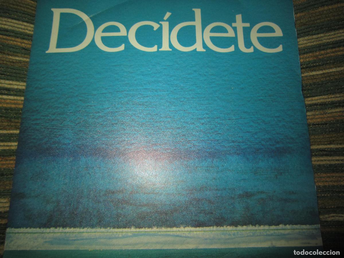 Discos de vinilo: COALICION DEMOCRATICA - DECIDETE SINGLE ORIGINAL ESPA&Ntilde;OL - AUDIO-VIDEO 1979 PROMO - MUY NUEVO(5)