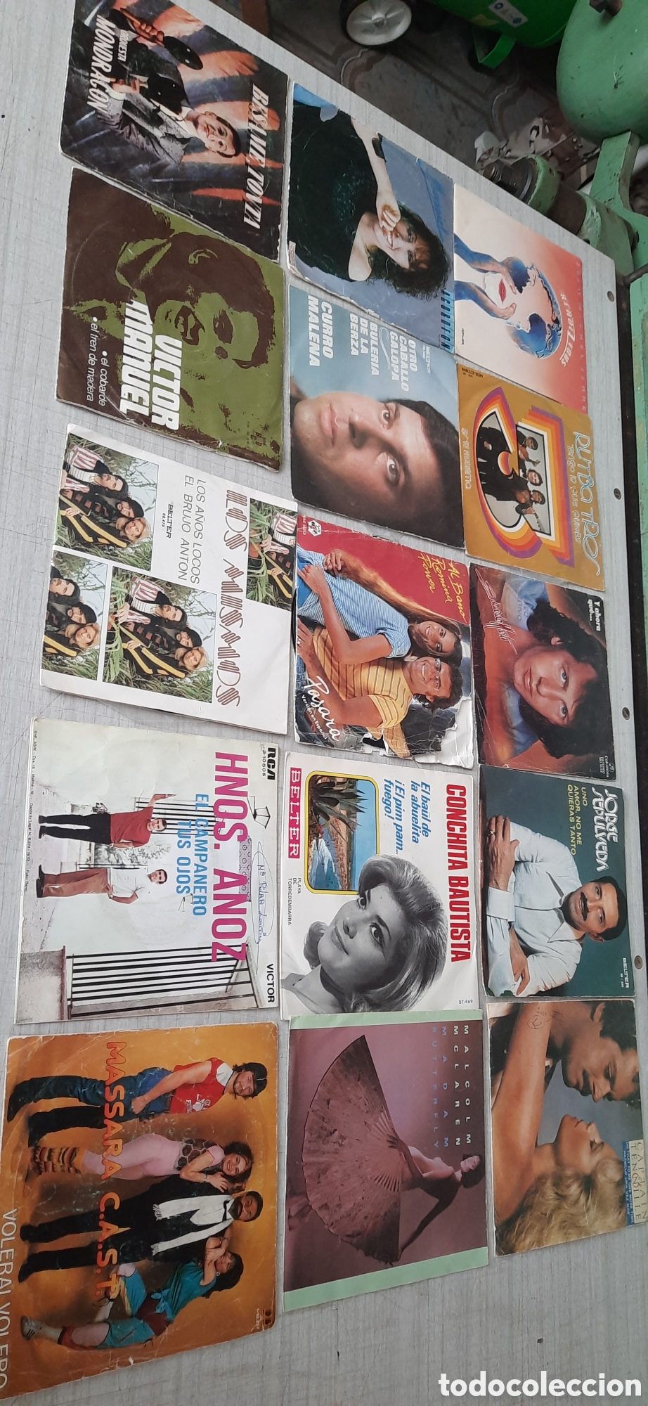 Discos de vinilo: Gran lote de singles varios epocas