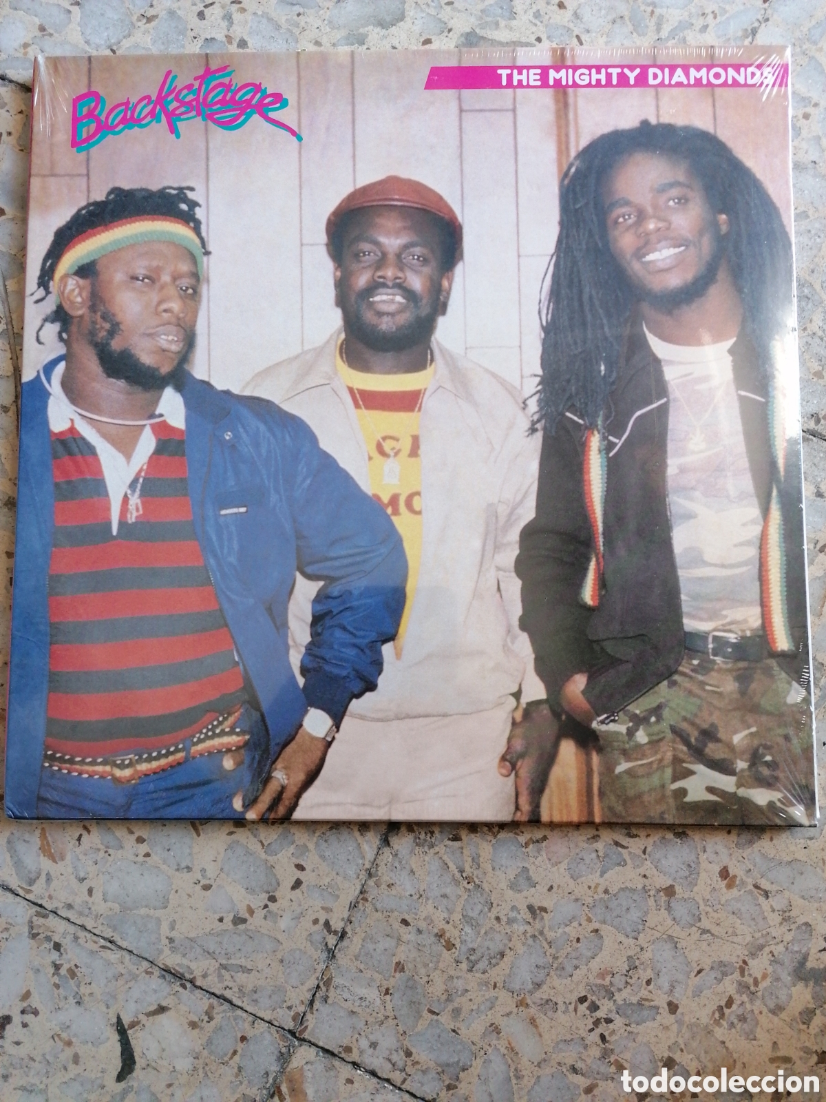 Discos de vinilo: LP THE MIGHTY DIAMONDS BACKSTAGE 2018 NUEVO PRECINTADO