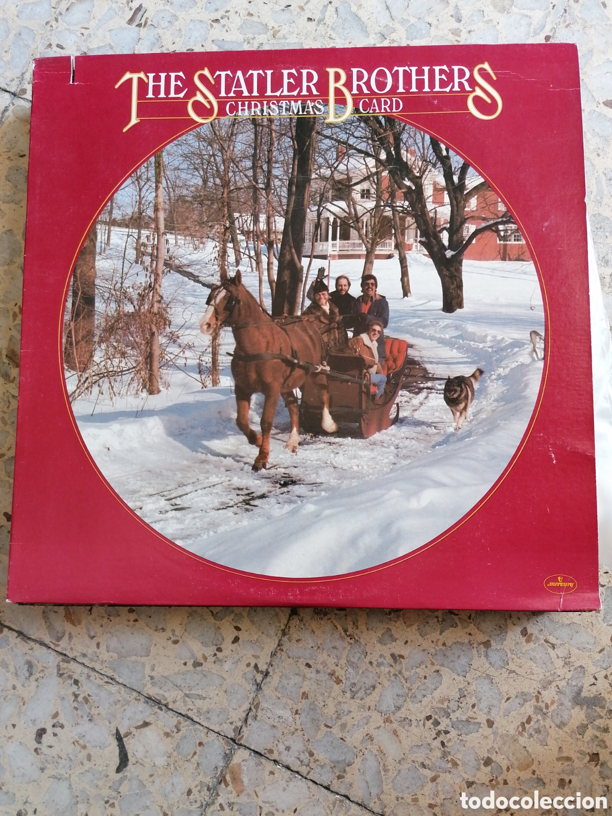 Discos de vinilo: LP THE STATLER BROTHERS CHRISTMAS CARD 1978 USA