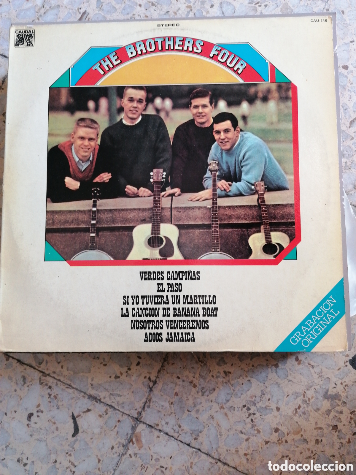 Discos de vinil: LP THE BROTHERS FOUR GRANDES EXITOS VERDES CAMPI&Ntilde;AS 1978 ESPA&Ntilde;A