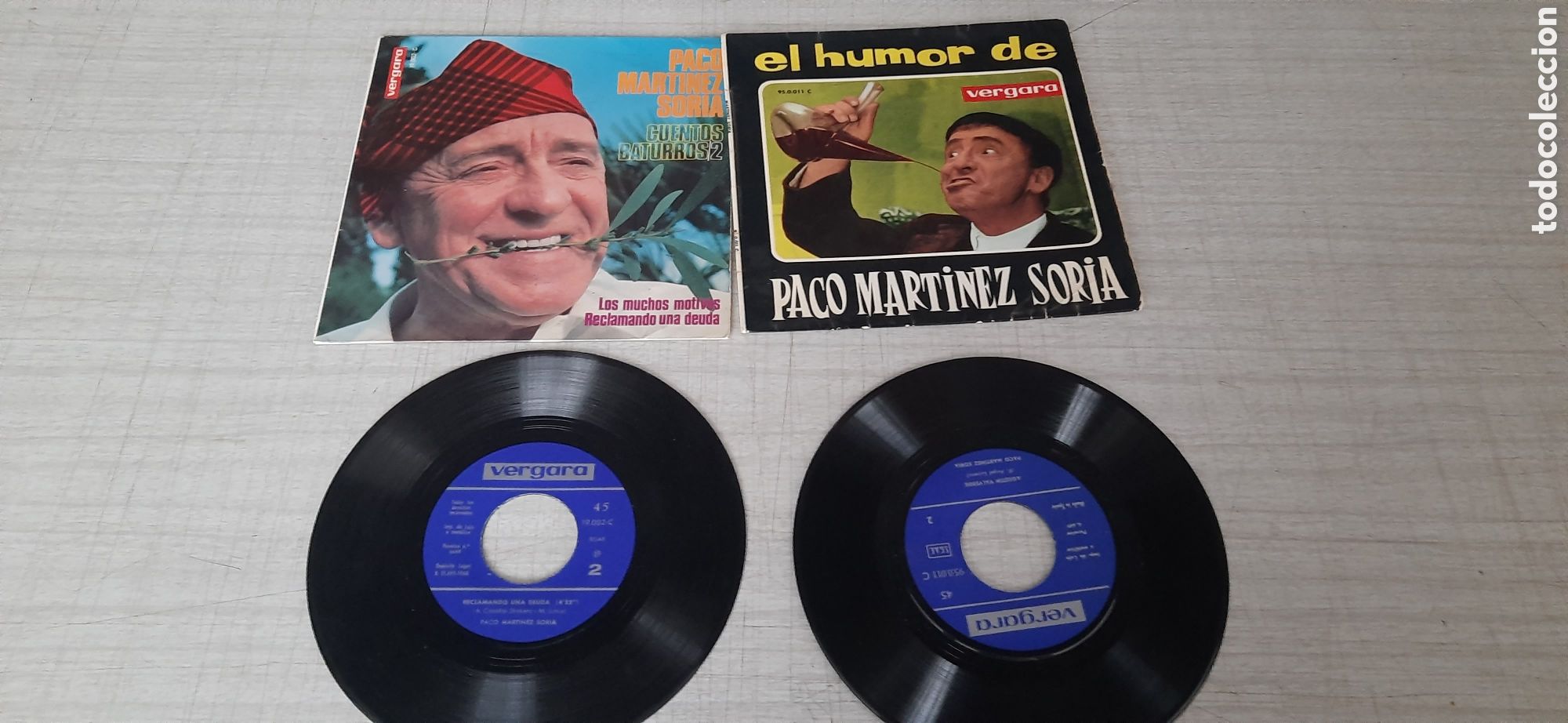 Discos de vinilo: El humor de Paco Mart&iacute;nez Soria