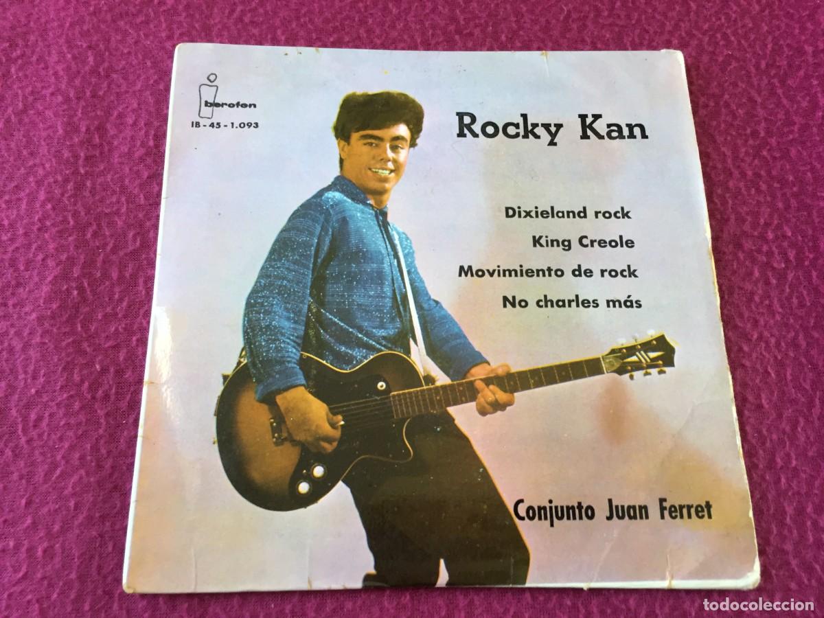 Discos de vinilo: EP-ROCKY KAN-DIXIELAND ROCK-KING CREOLE-MOVIMIENTO DE ROCK-NO CHARLES MAS-1961-SPAIN