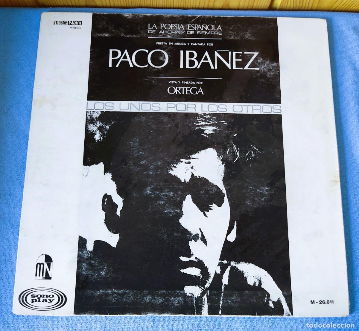 Discos de vinilo: DISCO LP PACO IBA&Ntilde;EZ LOS UNOS POR LOS OTROS