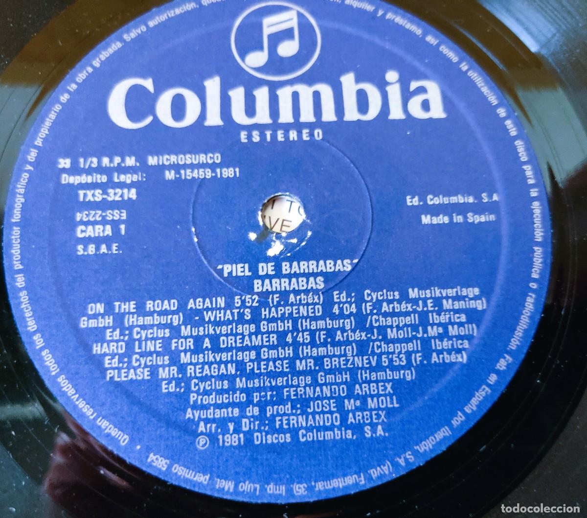 Discos de vinilo: DISCO LP PIEL DE BARRABAS - Foto 5
