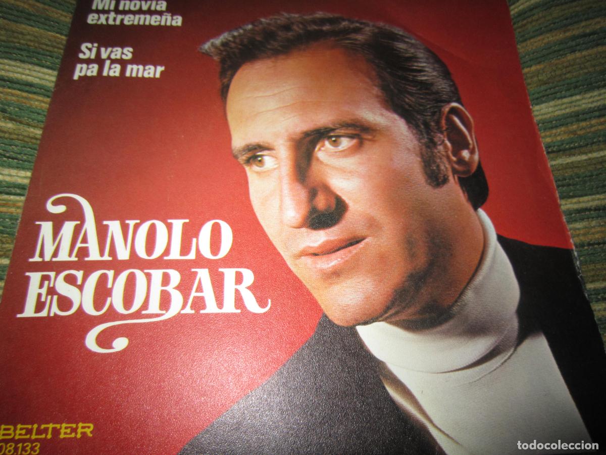 Discos de vinilo: MANOLO ESCOBAR - MI NOVIA EXTREME&Ntilde;A SINGLE ORIGINAL ESPA&Ntilde;OL - BELTER 1972 - MUY NUEVO (5)