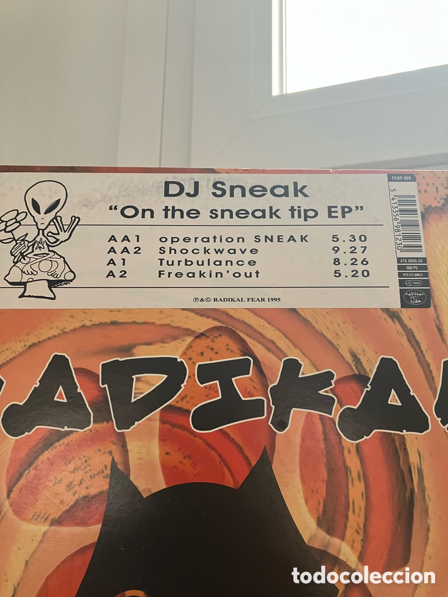 Discos de vinilo: Dj Sneak - On The Sneak A Tip - Foto 2
