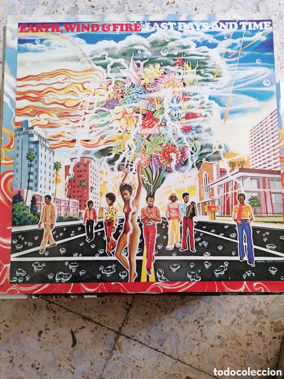 Discos de vinilo: LP EARTH WIND AND FIRE LAST DAYS AND TIME 1984 ESPA&Ntilde;A