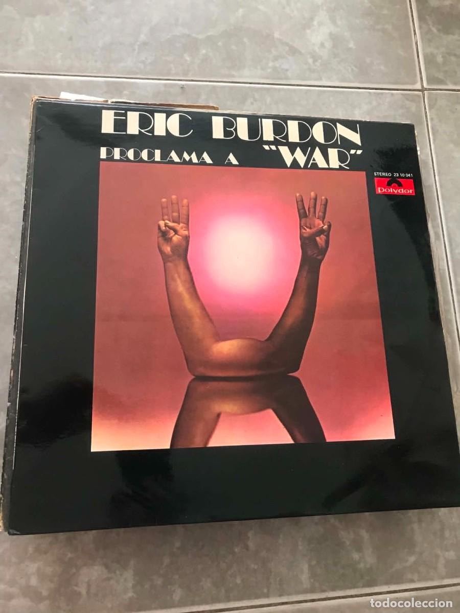 Discos de vinilo: Eric Burdon & War - Eric Burdon Proclama A &rdquo;War&rdquo; (LP, Album) - Foto 1