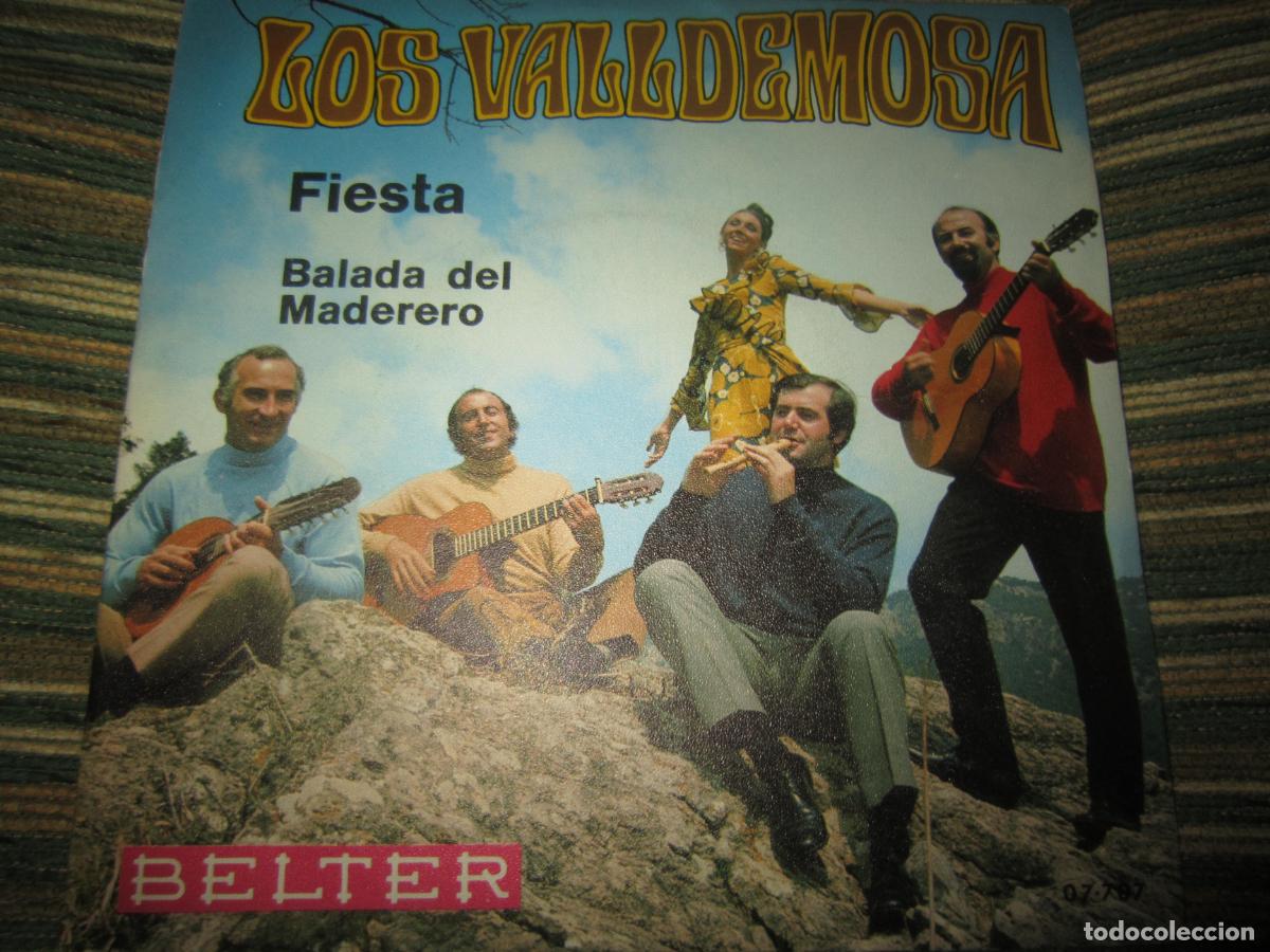 Discos de vinilo: LOS VALLDEMOSA - FIESTA / BALADA DEL MADERERO SINGLE ORIGINAL ESPA&Ntilde;OL - BELTER 1970 - MUY NUEVO (5)