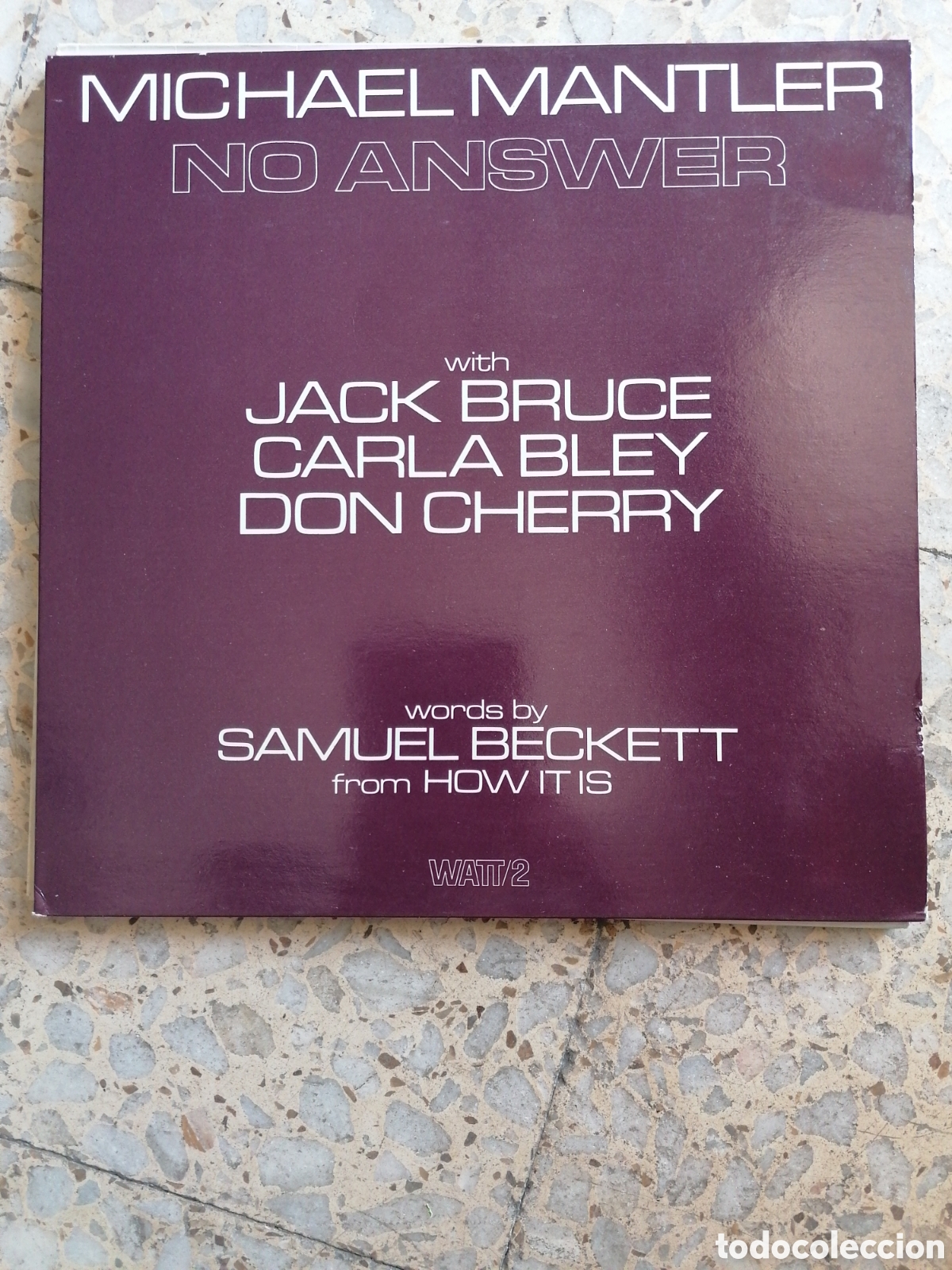 Discos de vinilo: LP MICHAEL MANTLER NO ANSWER 1980 ESPA&Ntilde;A PORTADA DOBLE EX