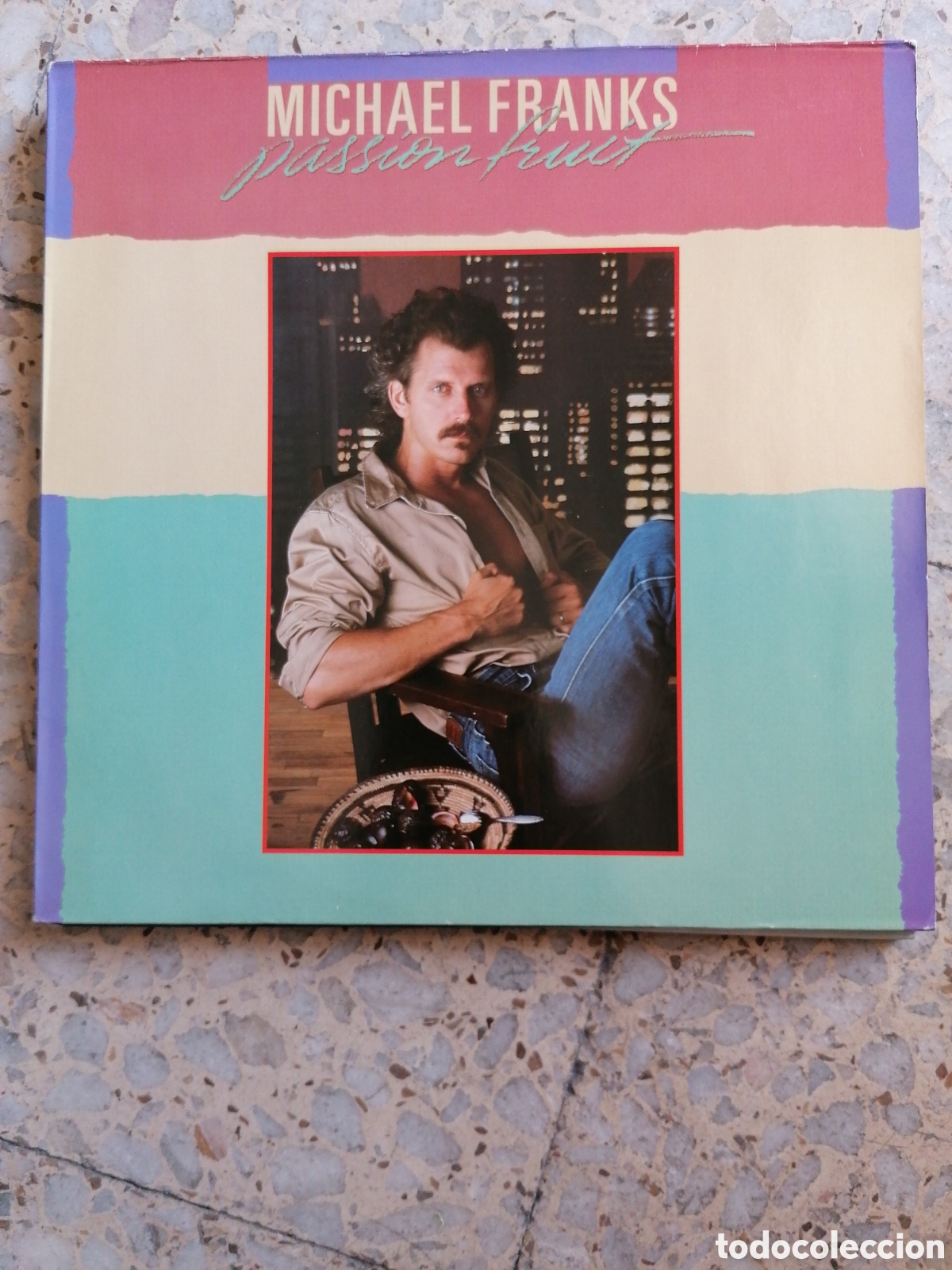 Discos de vinilo: LP MICHAEL FRANKS PASSION FRUIT 1983 USA - Foto 1