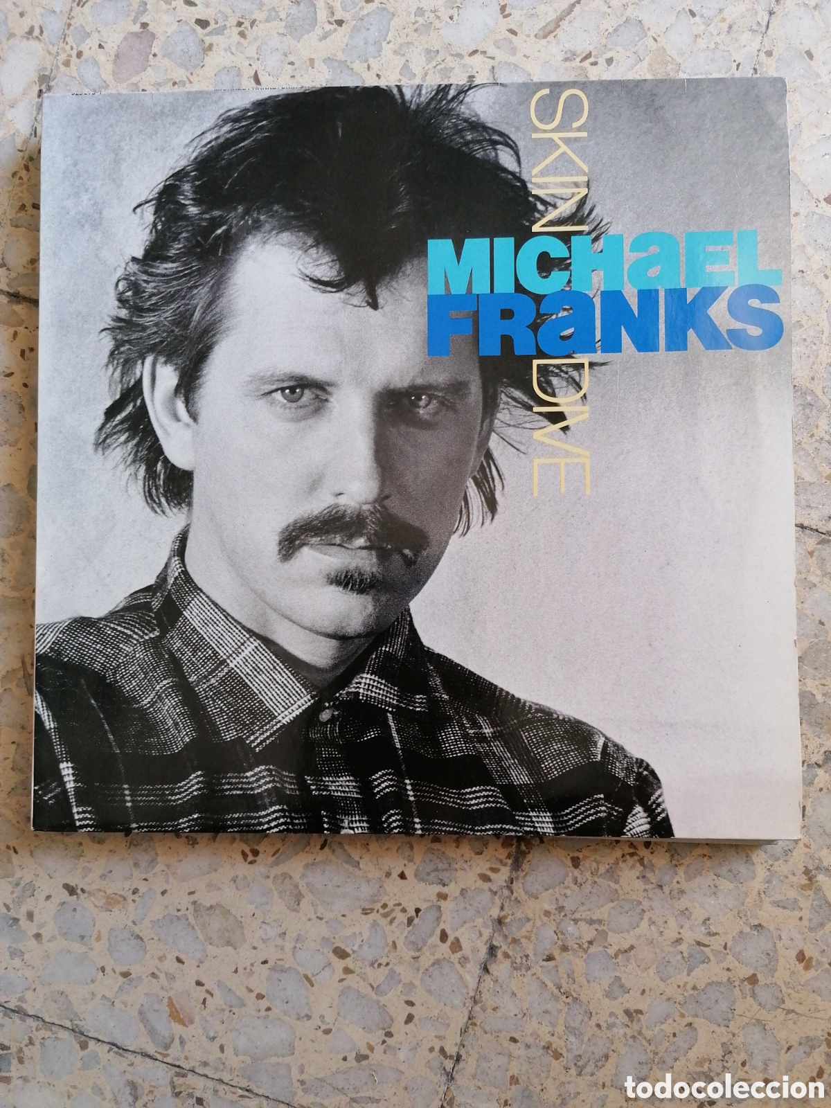 Discos de vinilo: LP MICHAEL FRANKS SKIN DIVE 1985 USA INSERT - Foto 1