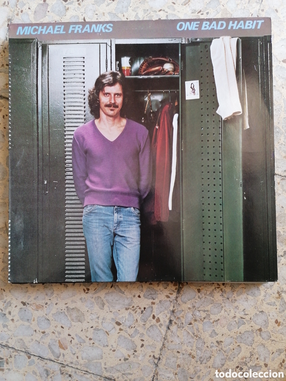 Discos de vinilo: LP MICHAEL FRANKS ONE BAD HABIT 1980 USA INSERT