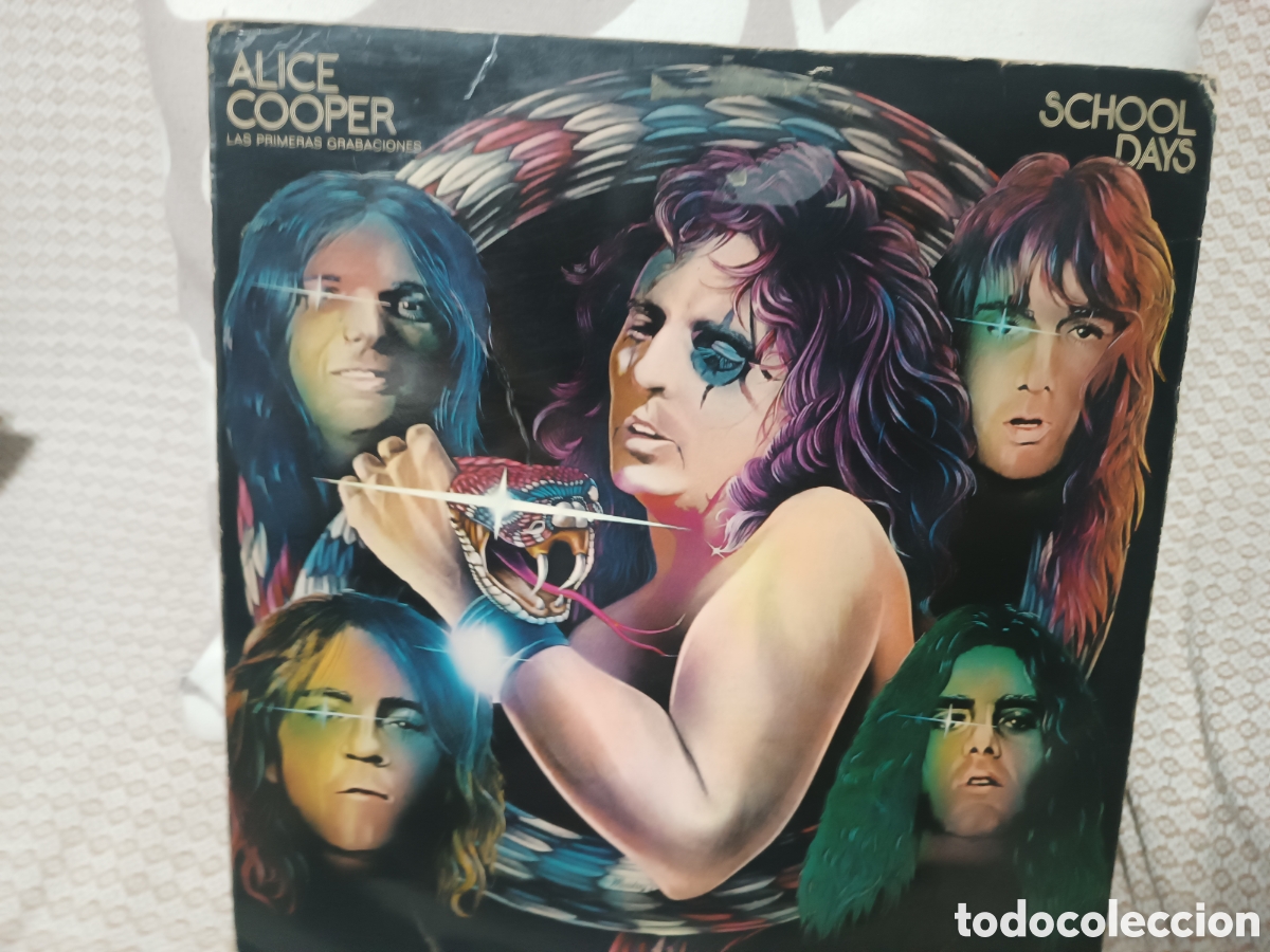 Discos de vinilo: Alice Cooper School Days
