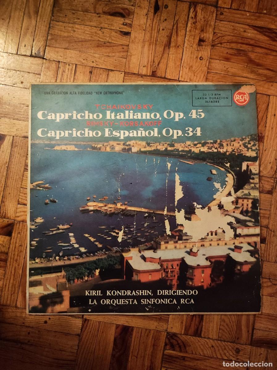 Discos de vinilo: Rimsky-Korsakoff* / Tchaikovsky* - Kiril Kondrashin Con La Orquesta Sinfonica RCA LP