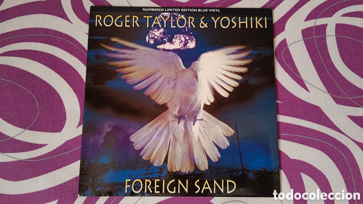 Discos de vinilo: Roger Taylor & Yoshiki &ndash; Foreign Sand 7&rdquo; NUMERADO