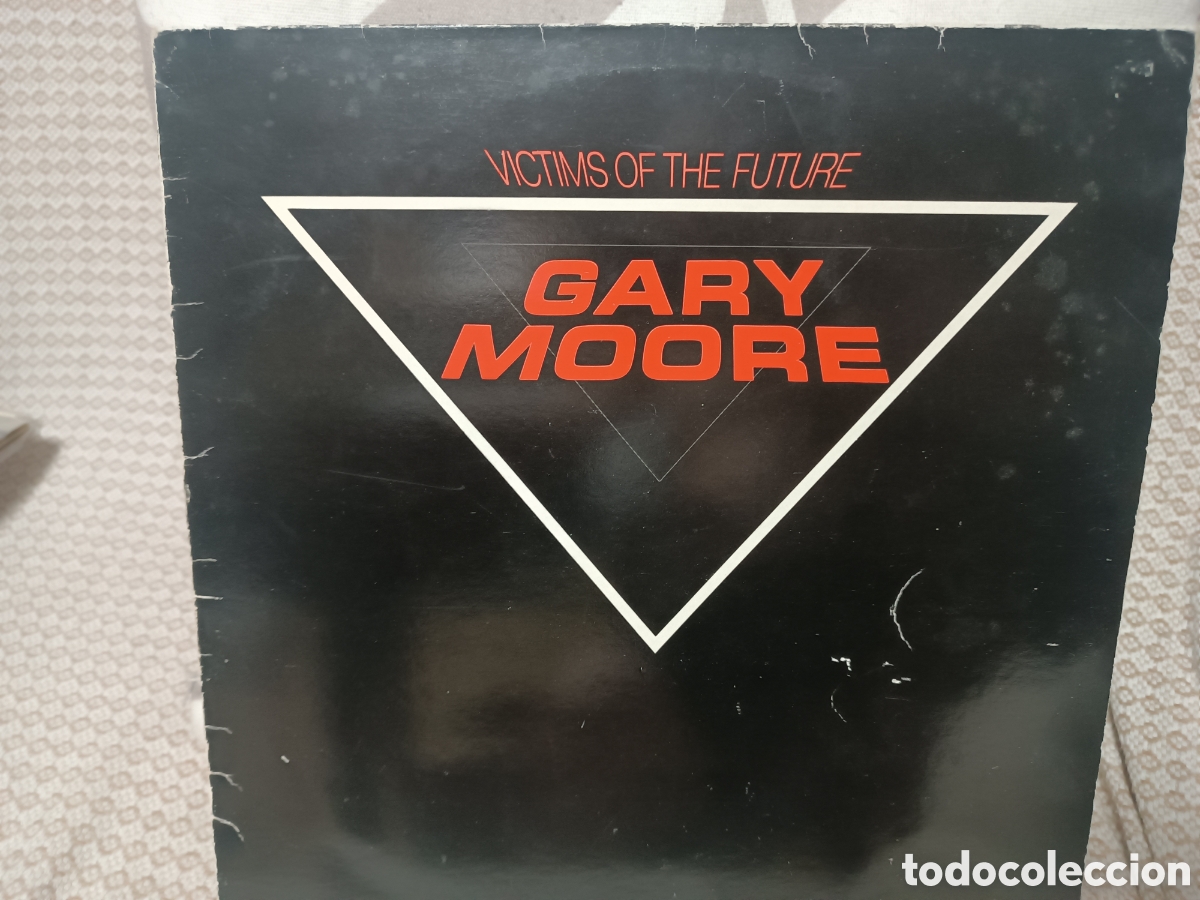 Discos de vinilo: Gary Moore V&iacute;ctima Of The Future