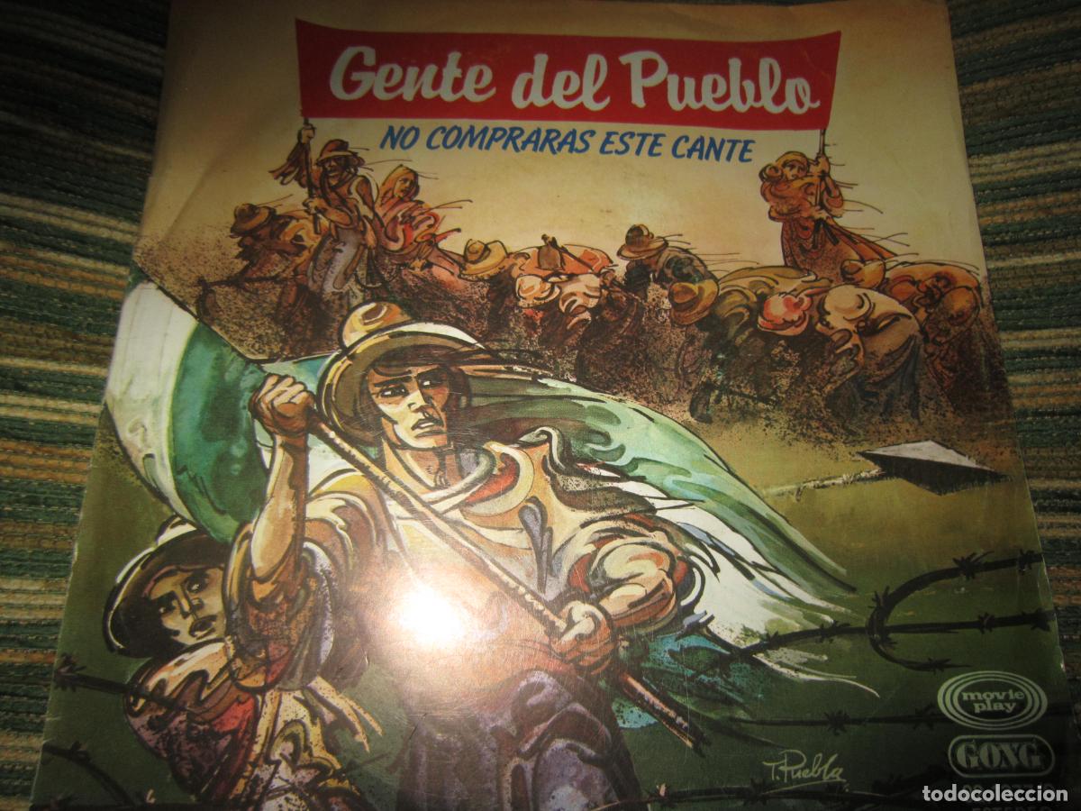 Discos de vinilo: GENTE DEL PUEBLO - NO COMPRARAS ESTE CANTE SINGLE - ORIGINAL ESPA&Ntilde;OL - MOVIEPLAY 1979 MUY NUEVO (5)
