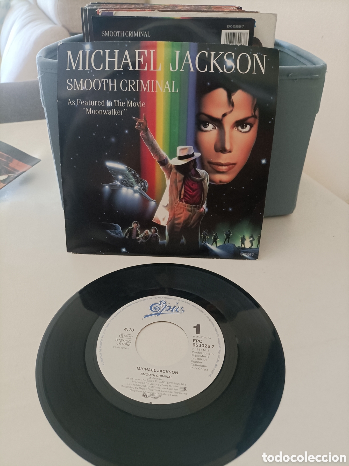 Discos de vinilo: Single 1987, Michael Jackson, Smooth Criminal