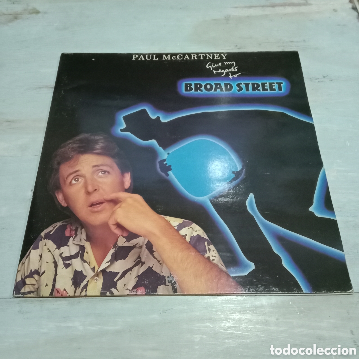Discos de vinilo: PAUL McCARTNEY - GIVE MY REGARDS TO BROAD STREET - LP GATEFOLD
