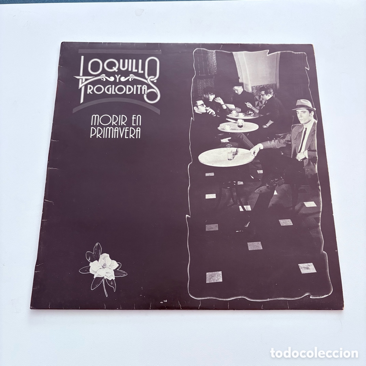 Discos de vinilo: LP Loquillo Y Trogloditas &ndash; Morir En Primavera DE 1988