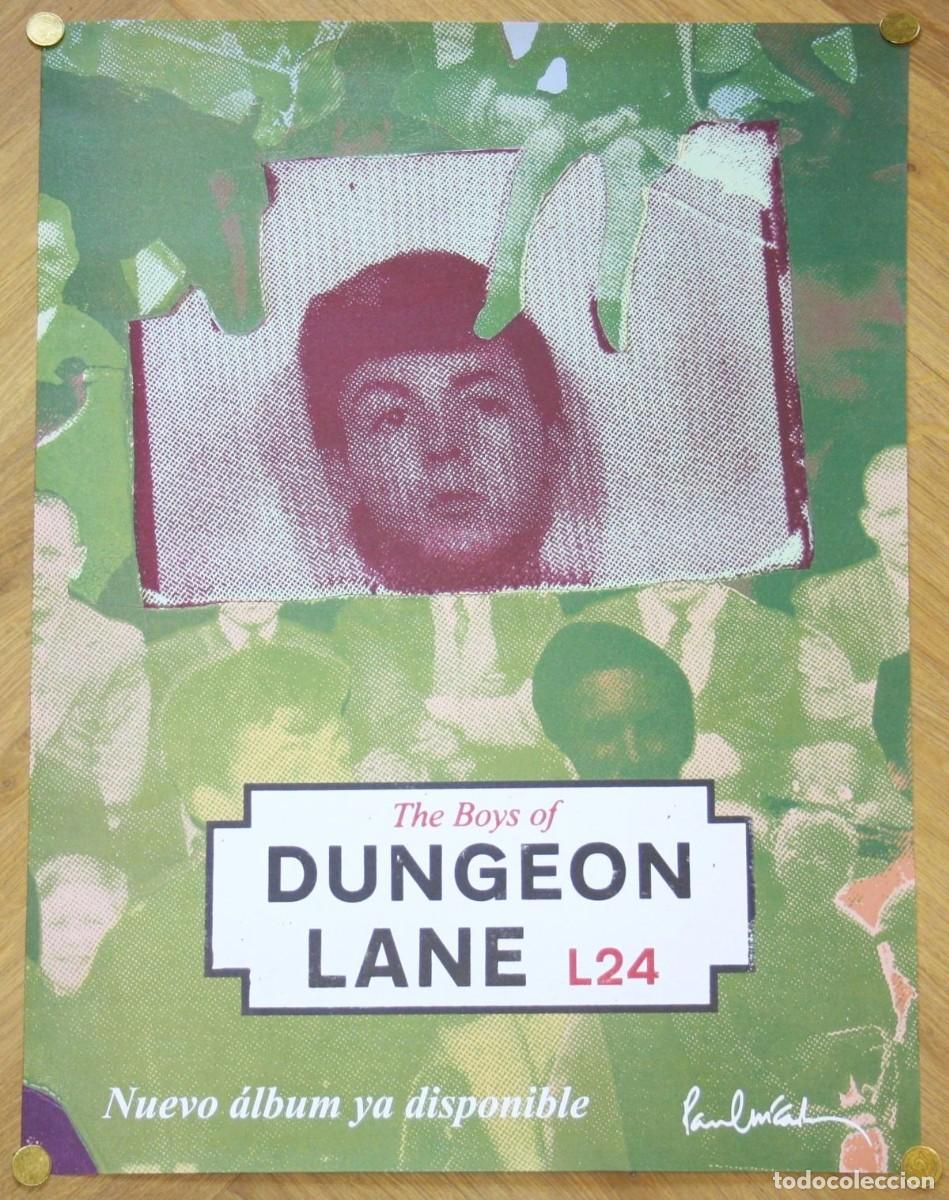 Discos de vinilo: PAUL McCARTNEY The Boys Of Dungeon Lane Spain PROMO 71x50 POSTER 2026 Cartel Promocional Beatles