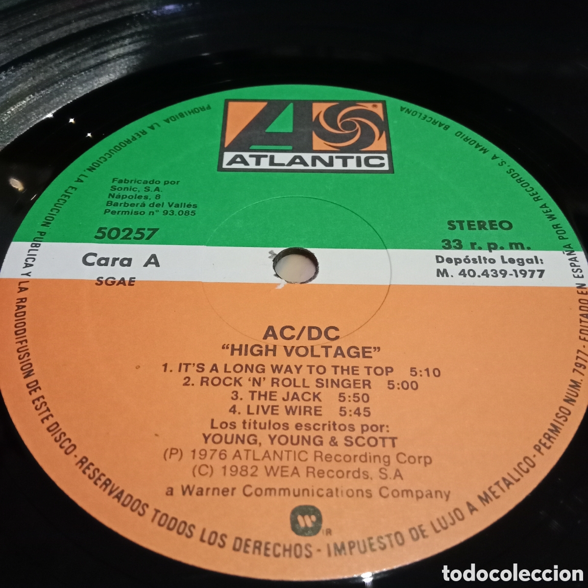 Discos de vinilo: AC/DC - HIGH VOLTAGE - LP - Foto 3