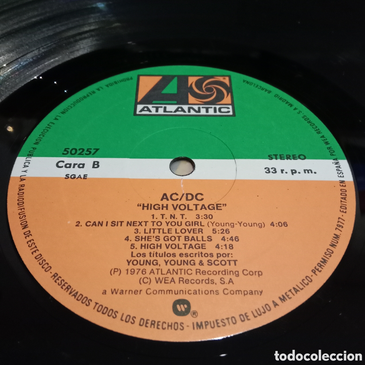 Discos de vinilo: AC/DC - HIGH VOLTAGE - LP - Foto 4