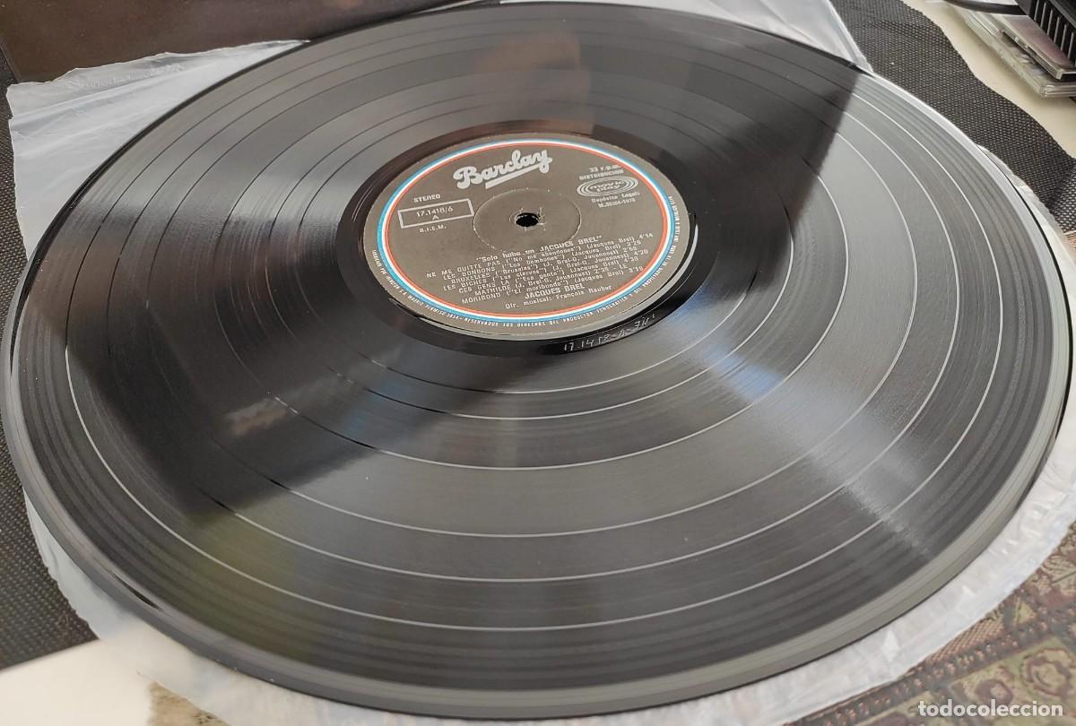 Discos de vinilo: LP Jacques Brel - Solo hubo un Jacques Brel (1978) Barclay | Impecable - Foto 3