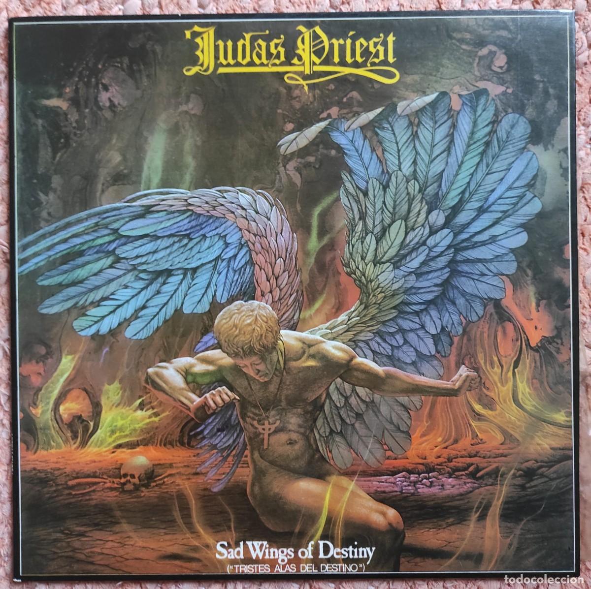 Discos de vinilo: JUDAS PRIEST - SAD WINGS OF DESTINY &rdquo;TRISTES ALAS DEL DESTINO&rdquo; LP (1&ordf; EDICI&Oacute;N ESPA&Ntilde;OLA)