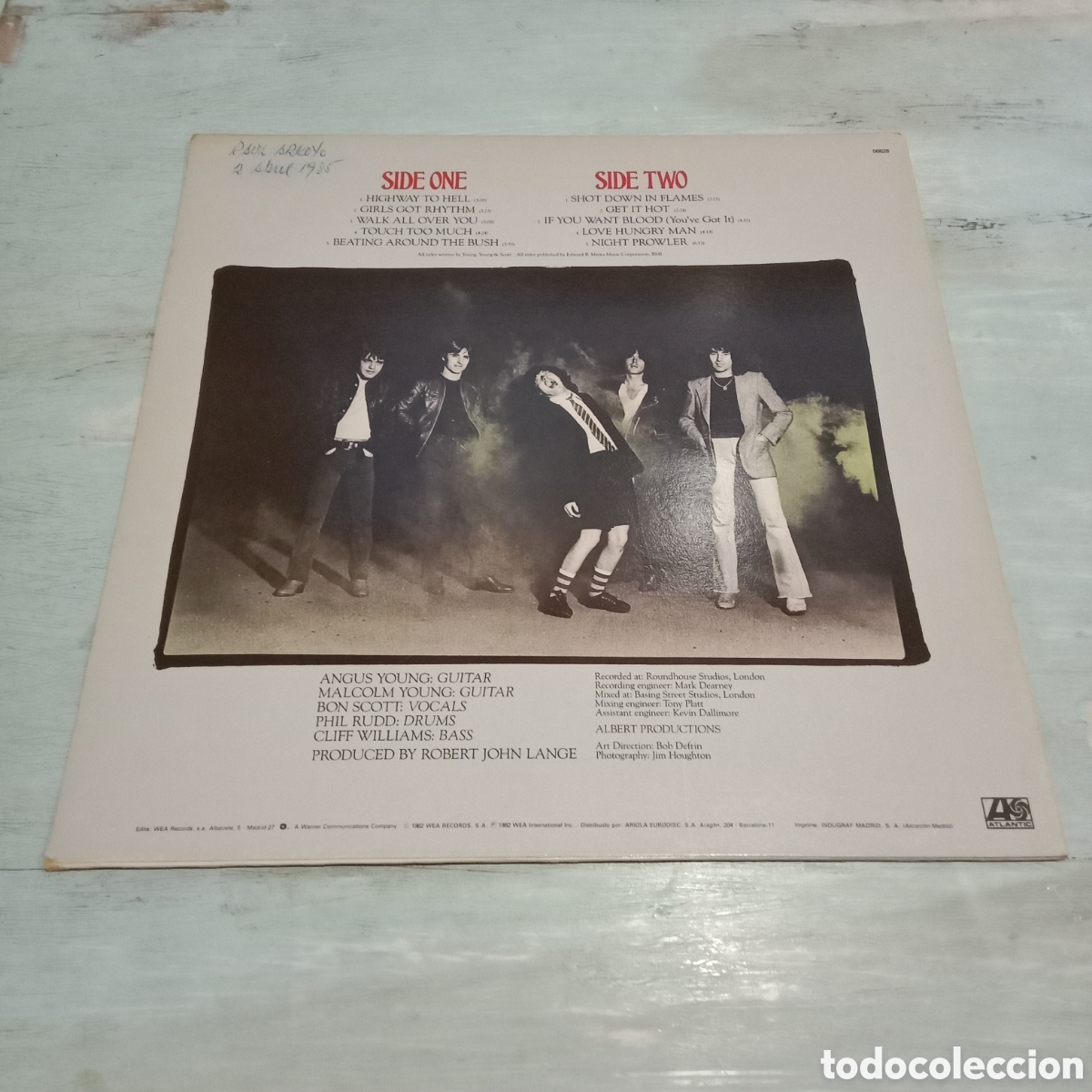 Discos de vinilo: AC/DC - HIGHWAY TO HELL - LP - Foto 2