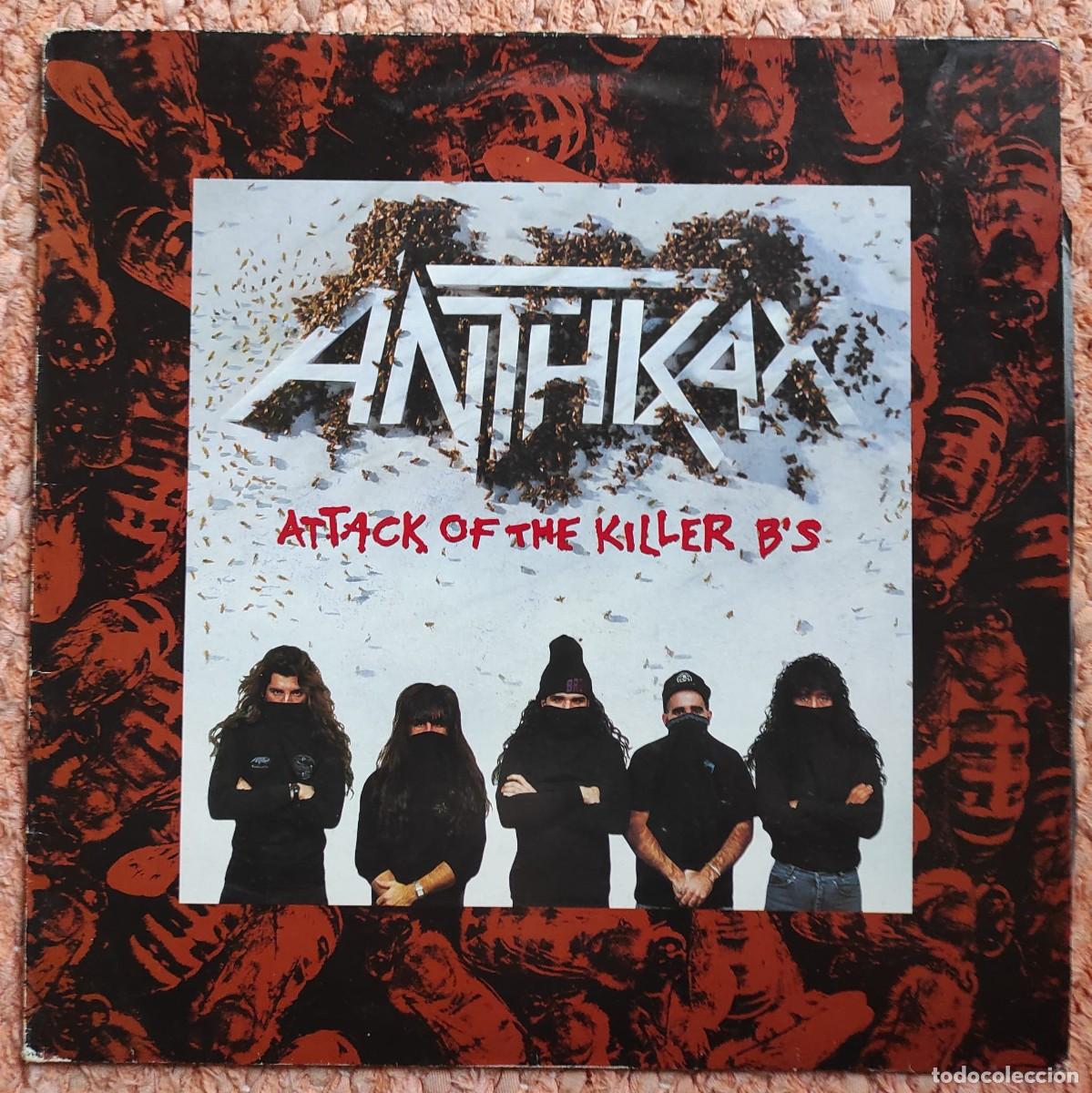 Discos de vinilo: ANTHRAX - ATTACK OF THE KILLER B'S LP