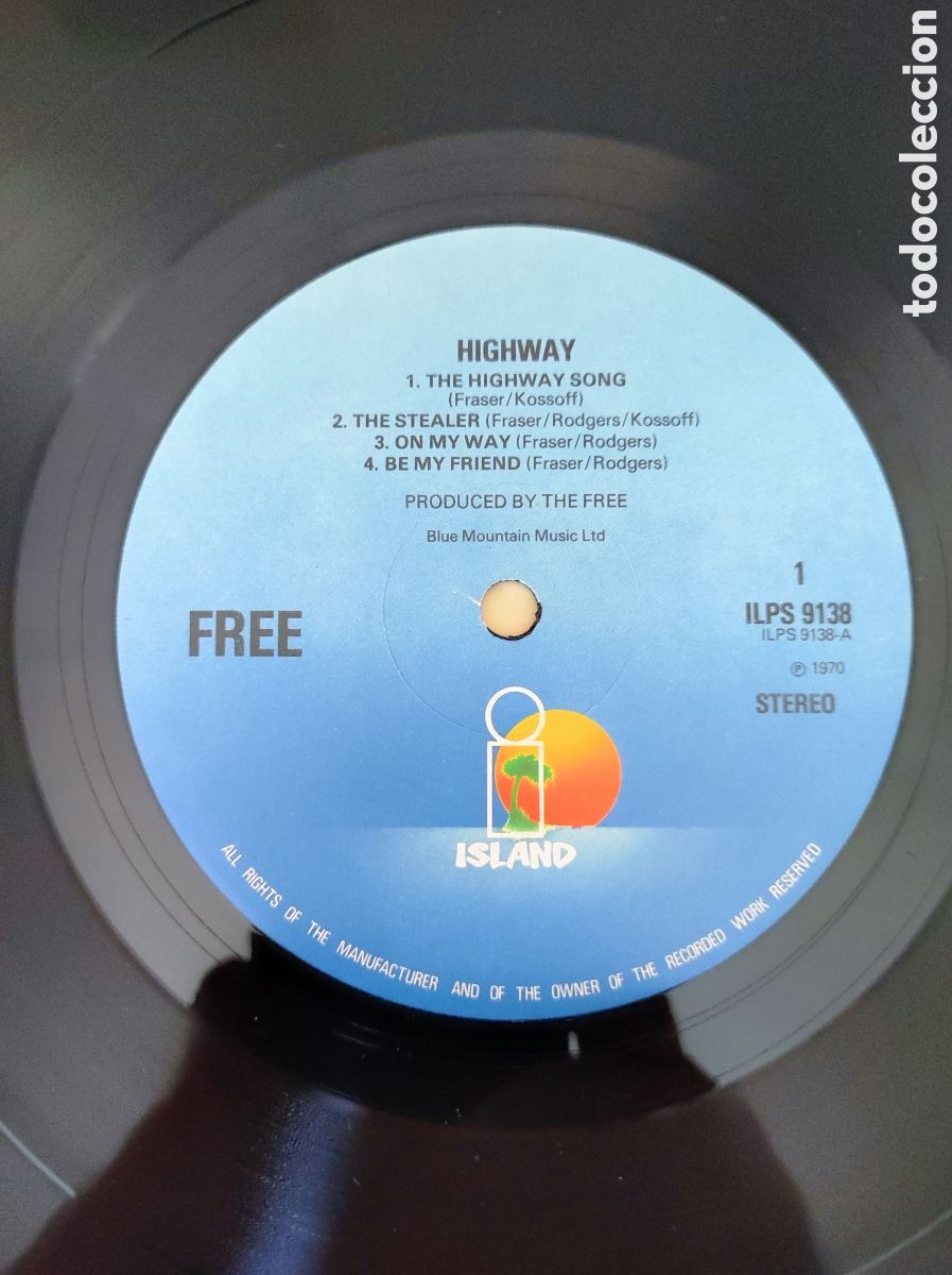 Discos de vinilo: FREE - HIGHWAY (RE-UK) - Foto 3