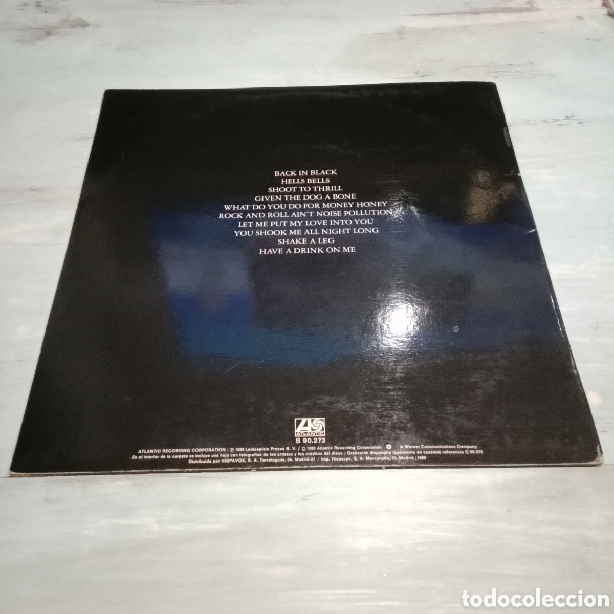 Discos de vinilo: AC/DC - BACK IN BLACK - LP - Foto 2