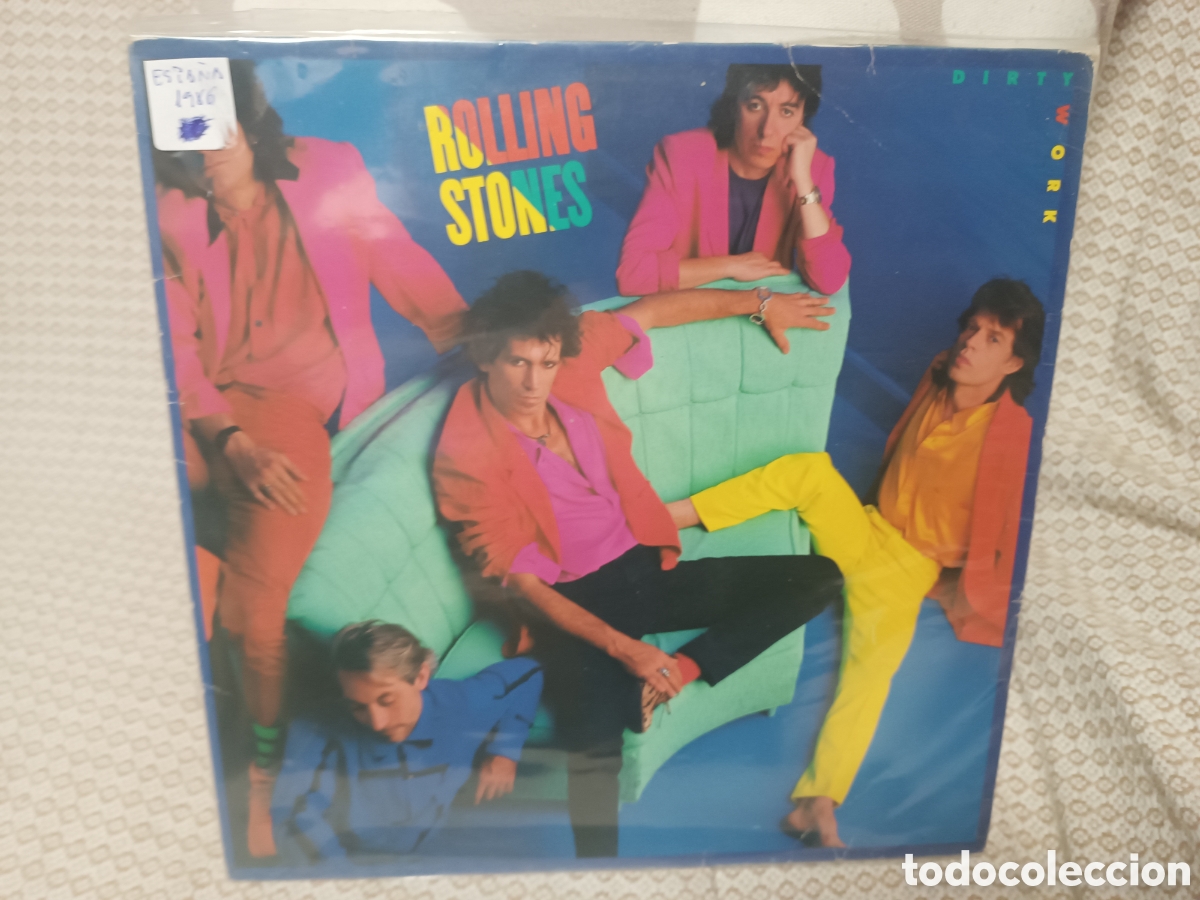 Discos de vinilo: Rolling Stones Dirty Work - Foto 1
